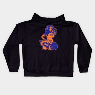 New York Basketball Cheerleaders Kids Hoodie